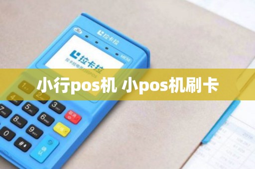 小行pos机 小pos机刷卡