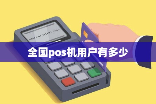全国pos机用户有多少