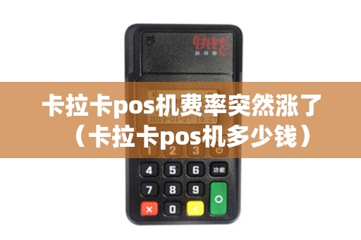卡拉卡pos机费率突然涨了（卡拉卡pos机多少钱）