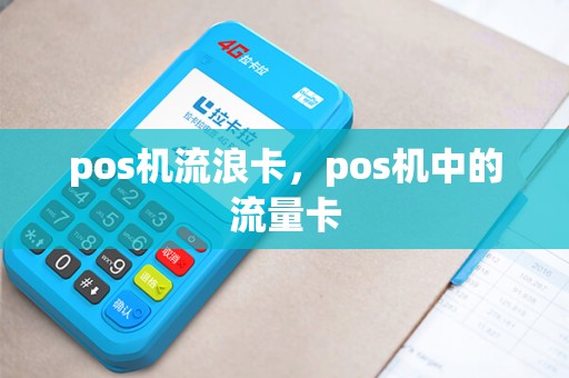 pos机流浪卡，pos机中的流量卡