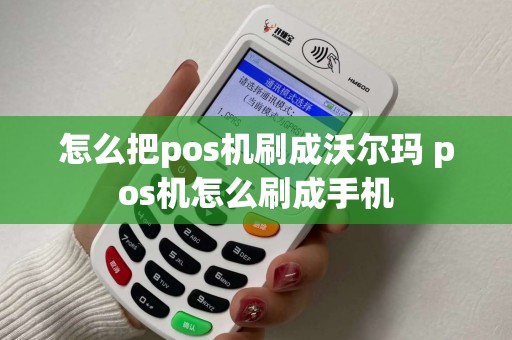 怎么把pos机刷成沃尔玛 pos机怎么刷成手机