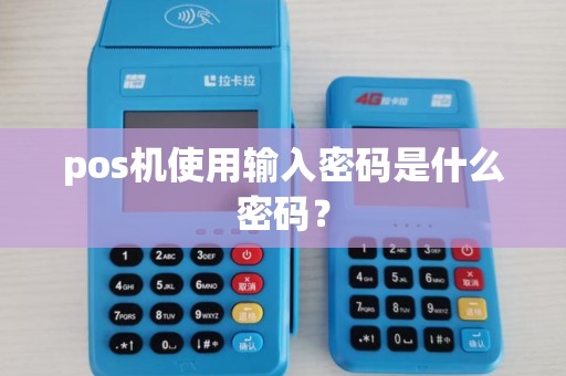 pos机使用输入密码是什么密码？