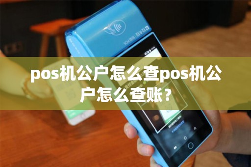 pos机公户怎么查pos机公户怎么查账？