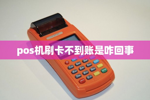 pos机刷卡不到账是咋回事