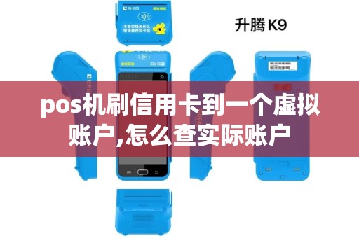 pos机刷信用卡到一个虚拟账户,怎么查实际账户