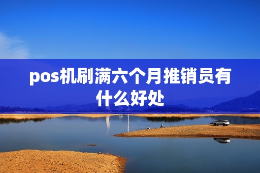 pos机刷满六个月推销员有什么好处
