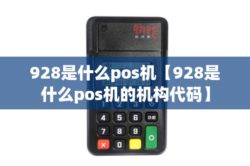 928是什么pos机【928是什么pos机的机构代码】