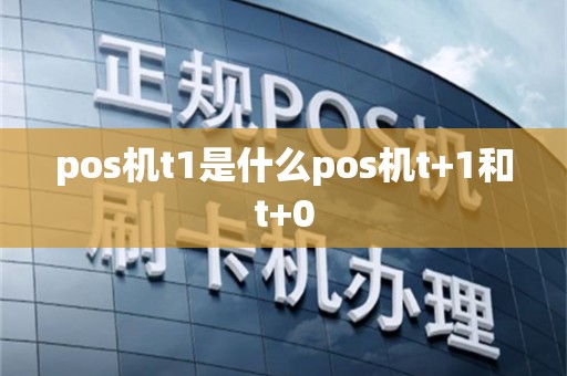 pos机t1是什么pos机t+1和t+0