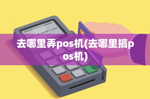 去哪里弄pos机(去哪里搞pos机)