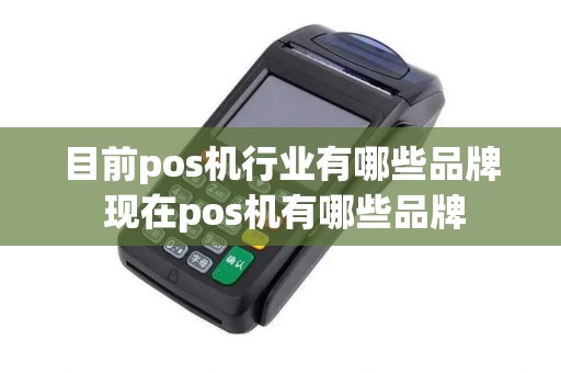 目前pos机行业有哪些品牌 现在pos机有哪些品牌