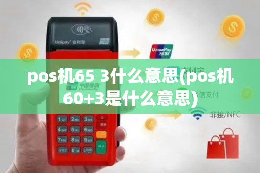pos机65 3什么意思(pos机60+3是什么意思)