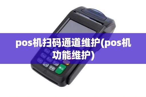 pos机扫码通道维护(pos机功能维护)