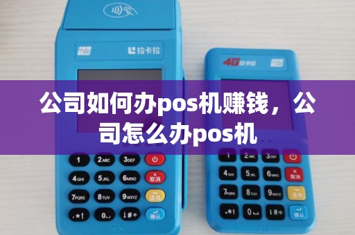 公司如何办pos机赚钱，公司怎么办pos机