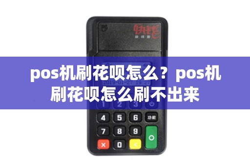 pos机刷花呗怎么？pos机刷花呗怎么刷不出来