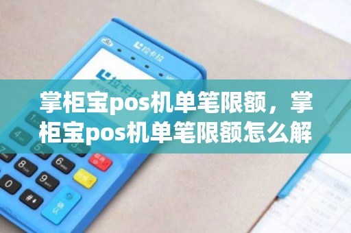 掌柜宝pos机单笔限额，掌柜宝pos机单笔限额怎么解除
