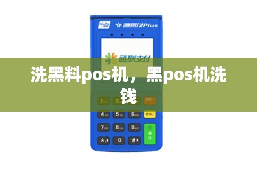 洗黑料pos机，黑pos机洗钱