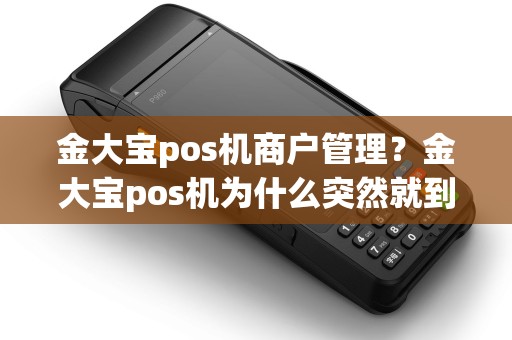 金大宝pos机商户管理？金大宝pos机为什么突然就到不了账了