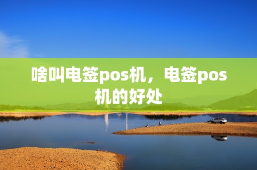 啥叫电签pos机，电签pos机的好处
