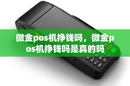 微金pos机挣钱吗，微金pos机挣钱吗是真的吗