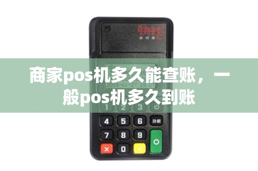 商家pos机多久能查账，一般pos机多久到账