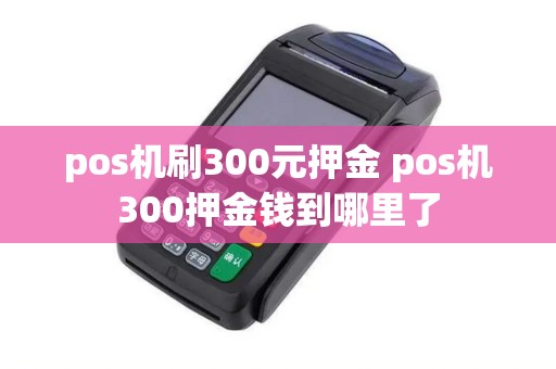 pos机刷300元押金 pos机300押金钱到哪里了