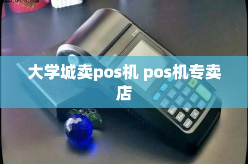 大学城卖pos机 pos机专卖店