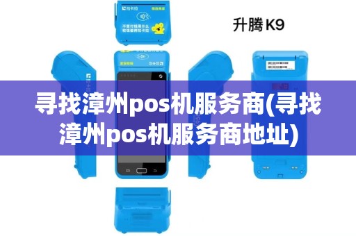 寻找漳州pos机服务商(寻找漳州pos机服务商地址)