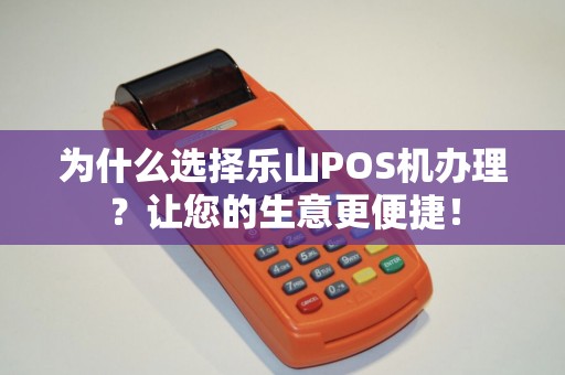 为什么选择乐山POS机办理？让您的生意更便捷！