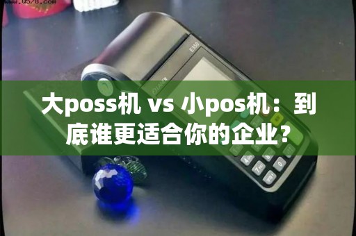 大poss机 vs 小pos机：到底谁更适合你的企业？