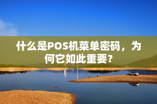 什么是POS机菜单密码，为何它如此重要？