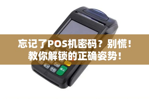 忘记了POS机密码？别慌！教你解锁的正确姿势！