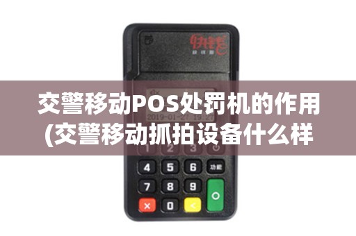 交警移动POS处罚机的作用(交警移动抓拍设备什么样)