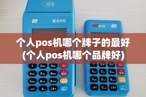 个人pos机哪个牌子的最好(个人pos机哪个品牌好)