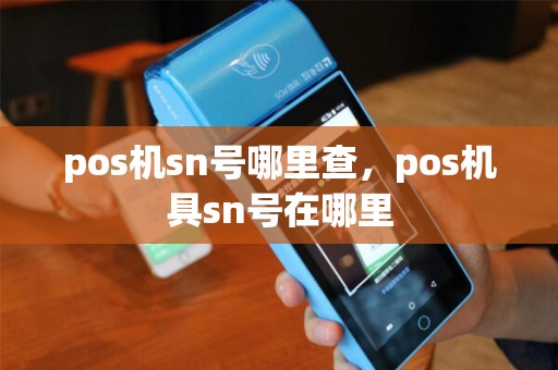 pos机sn号哪里查，pos机具sn号在哪里