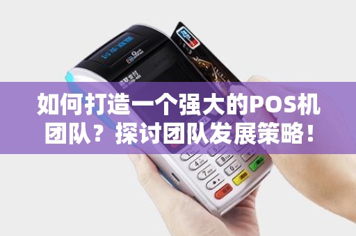如何打造一个强大的POS机团队？探讨团队发展策略！