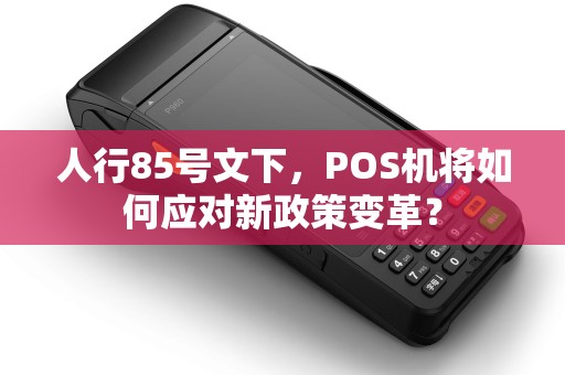 人行85号文下，POS机将如何应对新政策变革？