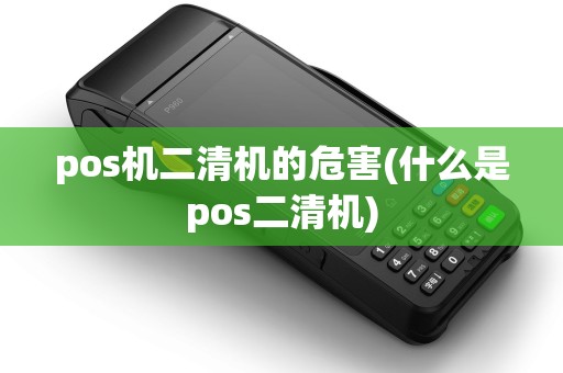 pos机二清机的危害(什么是pos二清机)