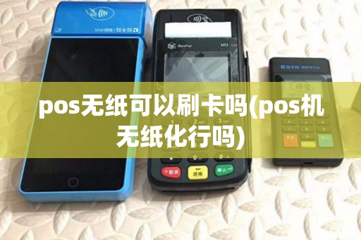 pos无纸可以刷卡吗(pos机无纸化行吗)
