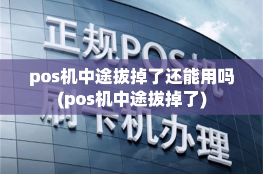 pos机中途拔掉了还能用吗(pos机中途拔掉了)