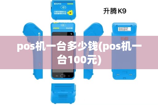 pos机一台多少钱(pos机一台100元)
