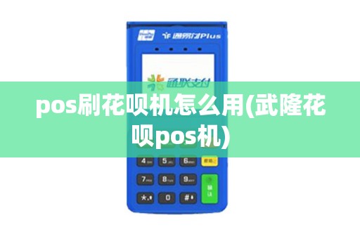 pos刷花呗机怎么用(武隆花呗pos机)
