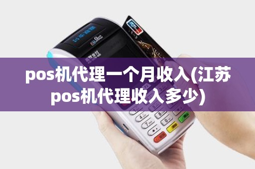 pos机代理一个月收入(江苏pos机代理收入多少)