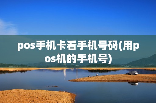 pos手机卡看手机号码(用pos机的手机号)