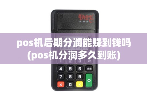 pos机后期分润能赚到钱吗(pos机分润多久到账)