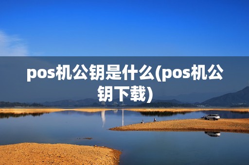 pos机公钥是什么(pos机公钥下载)