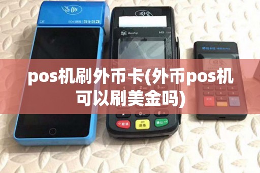pos机刷外币卡(外币pos机可以刷美金吗)