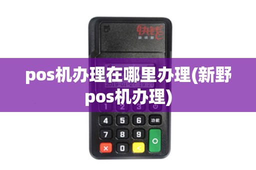 pos机办理在哪里办理(新野pos机办理)