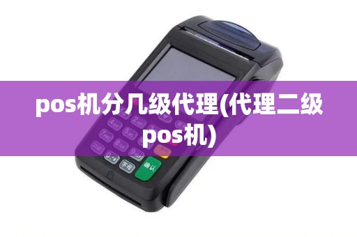 pos机分几级代理(代理二级pos机)