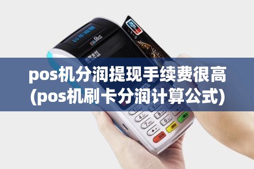 pos机分润提现手续费很高(pos机刷卡分润计算公式)