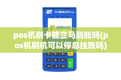 pos机刷卡能立马到账吗(pos机刷机可以停息挂账吗)